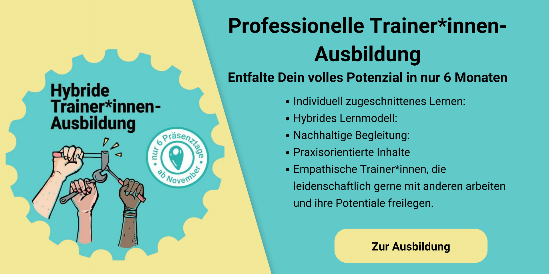 die akademie bietet Trainerausbildungen an